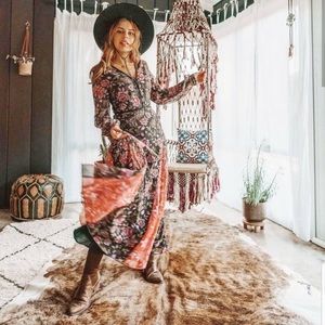 NWT Anthropologie Ines Maxi Dress XSP